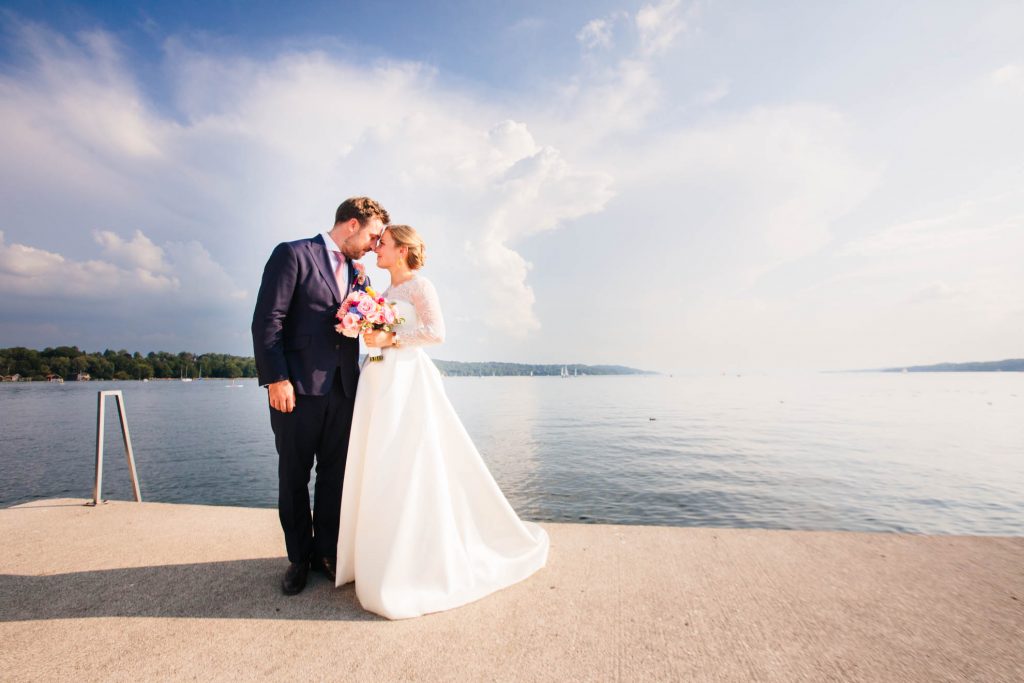 Hochzeitspaar am Starnberger See
